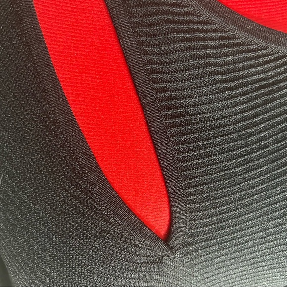 ➕Zara Black Cutout knit top Large Viscose/Nylon - Picture 4 of 6